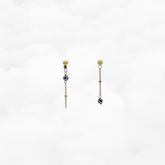 Девять асимметричных терагерцовых серег